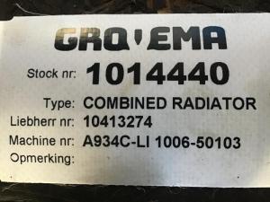 Liebherr Combined Radiator